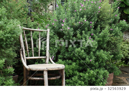chair in garden chair in garden 32563929