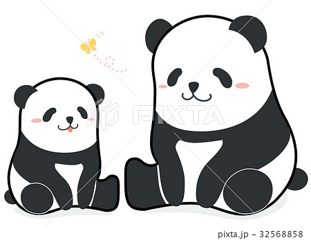50 かわいい ゆるい パンダ イラスト 最高の動物画像
