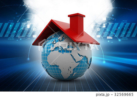 Global real estate concept 32569665