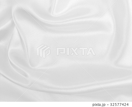 Smooth elegant white silk or satin luxury cloth Smooth elegant white silk or satin luxury cloth 32577424