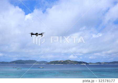 空撮　ドローン　海 32578177