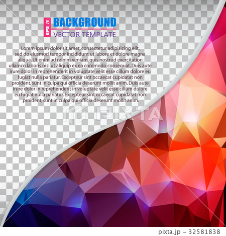 Abstract Creative concept vector booklet list for 32581838