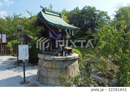 京都　神泉苑　恵方社 32581842