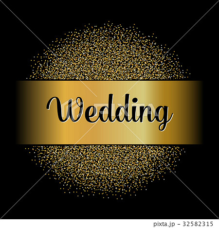 Golden glitter text Golden glitter text 32582315
