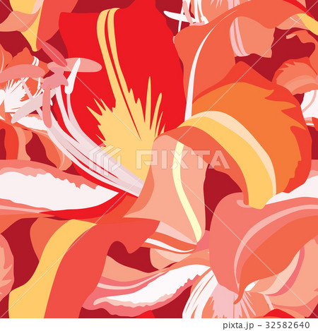Floral seamless pattern. Flower background. 32582640