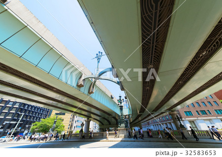日本橋 道路元標地点 日本橋 道路元標地点 32583653