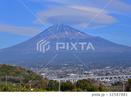 新東名と富士山-6987 32587881