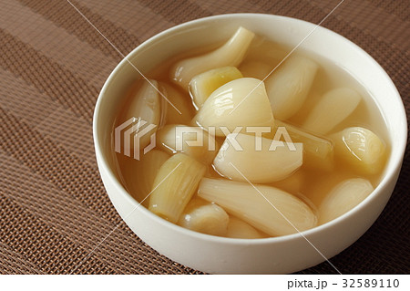 ラッキョウの甘酢漬け 32589110