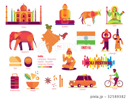 India, Sign and symbol. 32589382