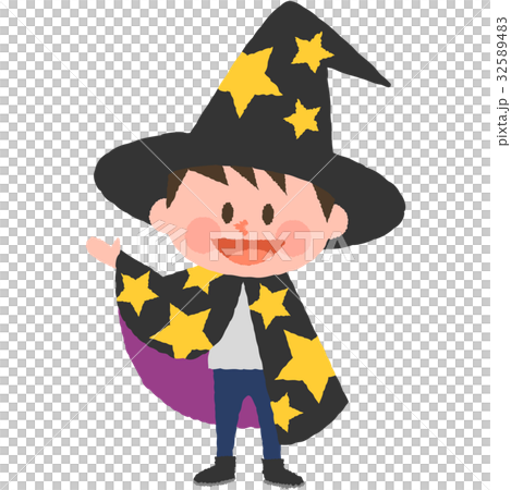 A boy who costumes Halloween A boy who costumes Halloween 32589483