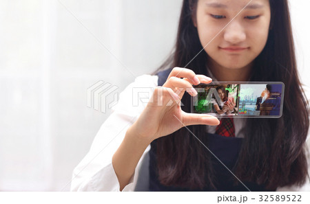 new  technology  transparent phone 32589522