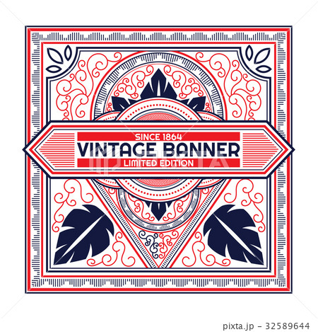 Wedding Invitation Vintage flyer background 32589644