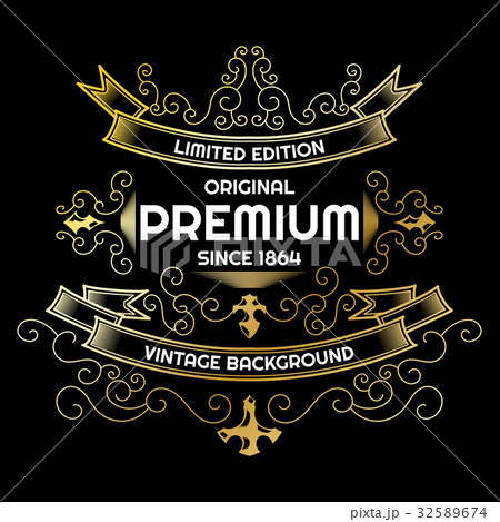 Wedding Invitation Vintage flyer background 32589674