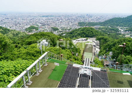 札幌大倉山展望台から見る風景 32593111
