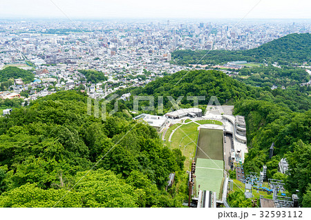 札幌大倉山展望台から見る風景 32593112