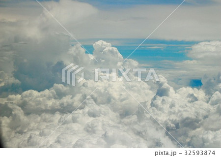 雲 航空写真 雲 航空写真 32593874