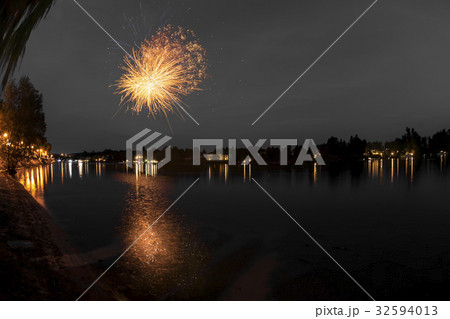 Fireworks on the river, Sesto Calende 32594013