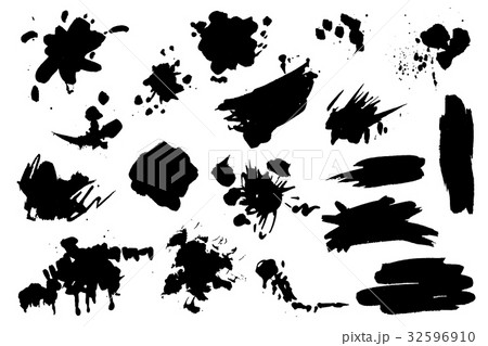 Watercolor splatters collection Watercolor splatters collection 32596910