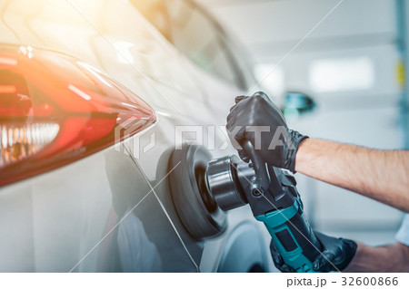 Car detailing concept. Auto cleaning and polish. 32600866