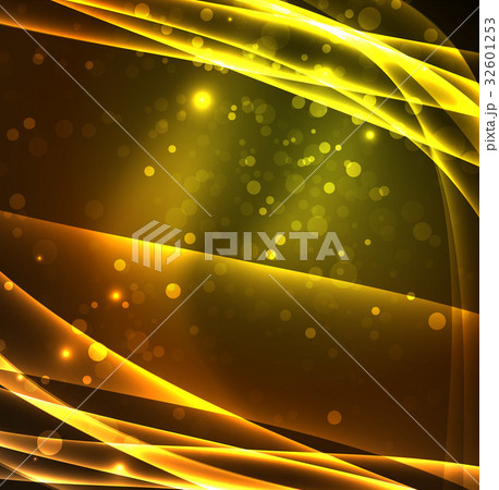Energy lines, glowing waves in the dark, vector Energy lines, glowing waves in the dark, vector 32601253