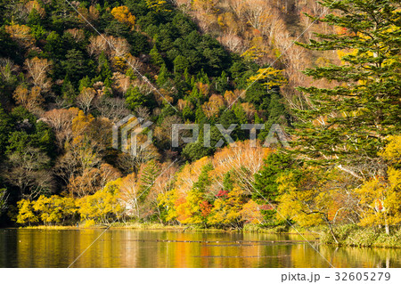 Yunoko lake in Nikko of Japan Yunoko lake in Nikko of Japan 32605279