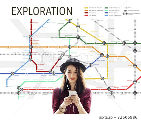 Route Map Destination Navigation Guidance Plan 32606986