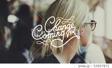 Change is coming typography design Change is coming typography design 32607872