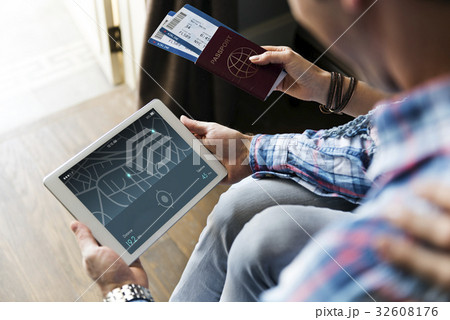 Travel Navigation Tech Trip Word 32608176