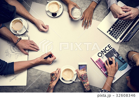 Collaboration Connection Team Brainstorming Unity 32608346