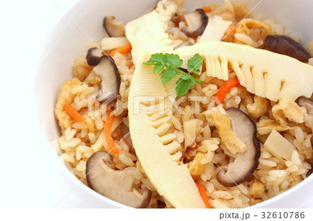 たけのこの炊き込みご飯 32610786