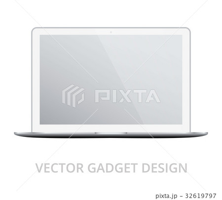Laptop on white background 32619797