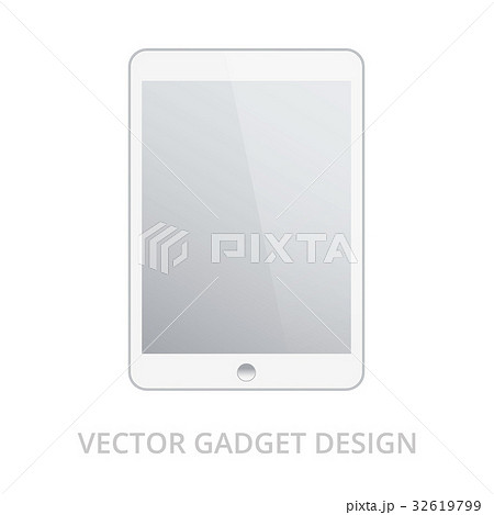 Tablet pc on white background 32619799