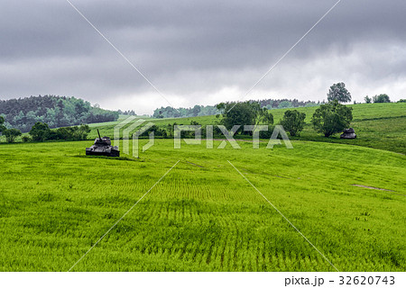 Soviet tanks T-34 from World War II, Slovakia 32620743