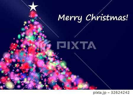 メリークリスマス クリスマスカード はがきのイラスト素材