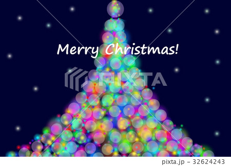 メリークリスマス クリスマスカード はがきのイラスト素材