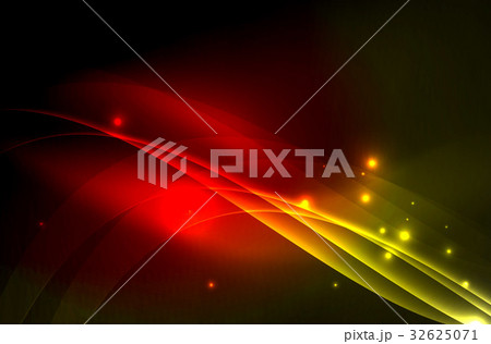 Smoky glowing waves in the dark 32625071
