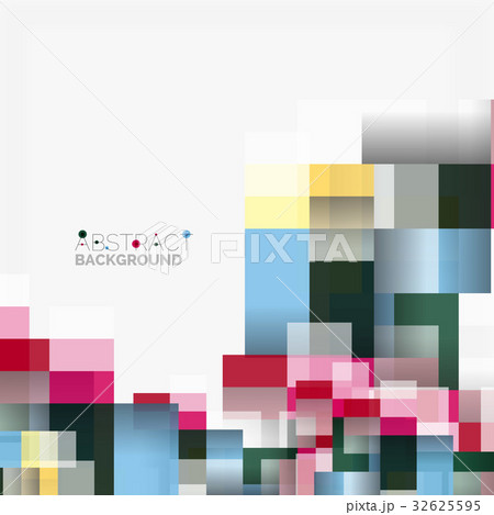 Abstract blocks template design background, simple 32625595