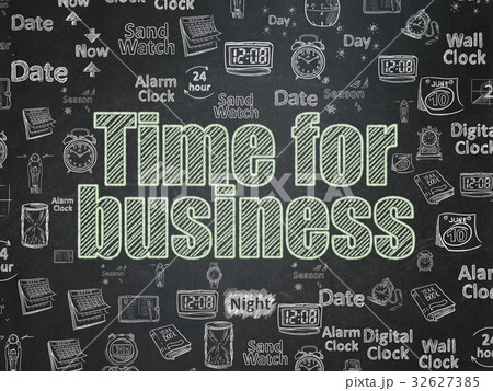 Timeline concept: Time for Business on School Timeline concept: Time for Business on School 32627385