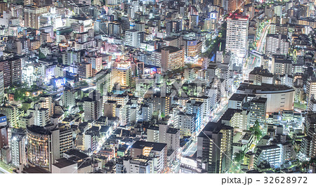 Yokohama cityscape in night, Japan 32628972