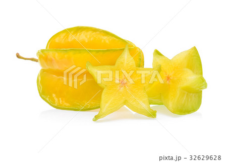 Star apple fruit isolated on white background 32629628