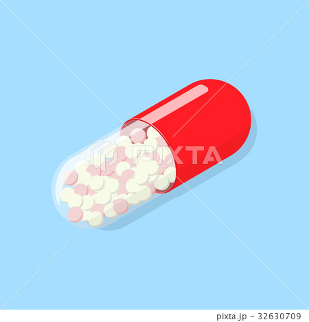 Single Medical pill. Single Medical pill. 32630709
