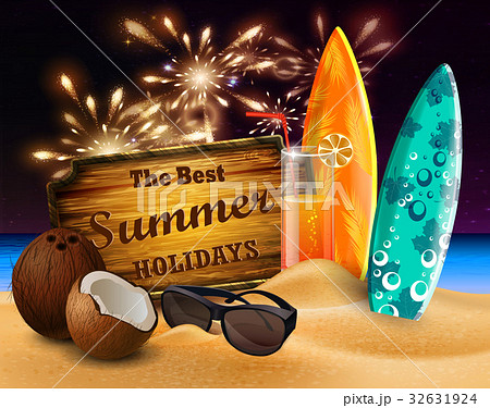 tropical vector background 32631924