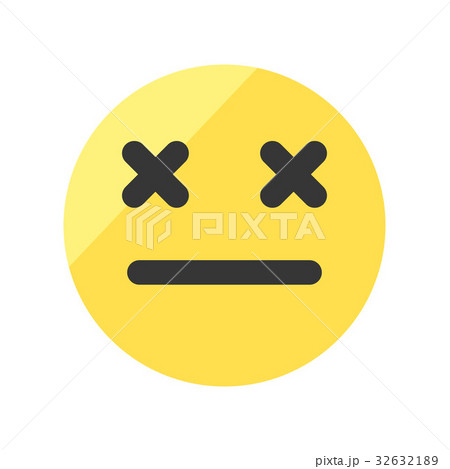 Set of emojis on isolated white background. 32632189