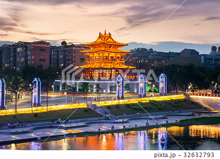 Xiaoyao Tower in Guilin, China Xiaoyao Tower in Guilin, China 32632793