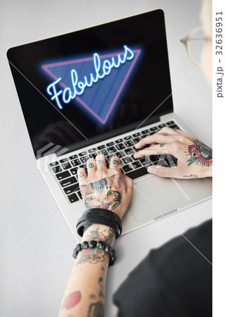 Fabulous Awesome Amazing Triangle Graphic 32636951