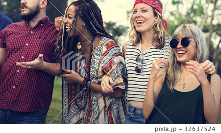 Group of Diverse Friends Having Fun Together 32637524