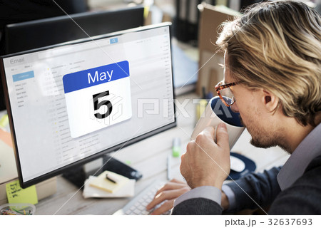Date Month Calendar Schedule Planner Word Graphic 32637693