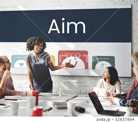 Workers working on whiteboard network graphic overlay Workers working on whiteboard network graphic overlay 32637694