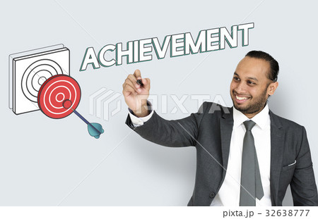Goal focus aim sucess graphic 32638777