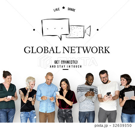 Social Media Chat Message Global Network Online Communication Speech Bubble Graphic Social Media Chat Message Global Network Online Communication Speech Bubble Graphic 32639350